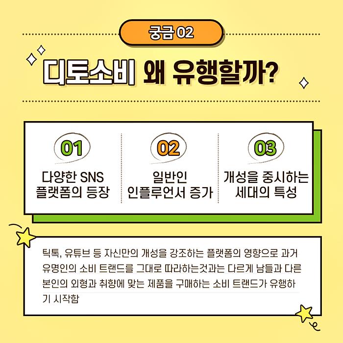 디토소비가 유행하는 이유에 대한 이미지